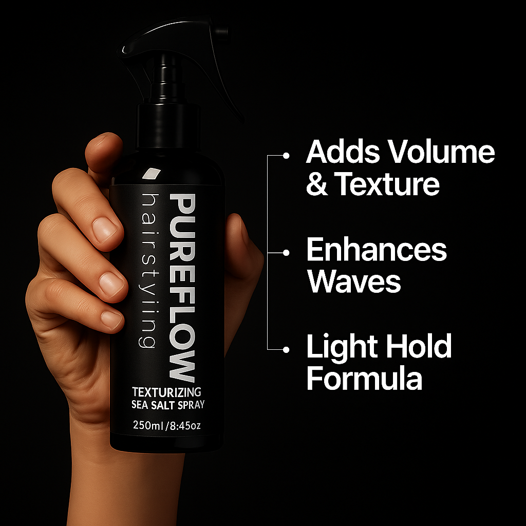 PUREFLOW Sea Salt Spray – Volume + Texture