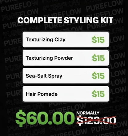 RESTOCKING SOON: PUREFLOW Complete Styling Kit — The Ultimate 4-Piece Bundle